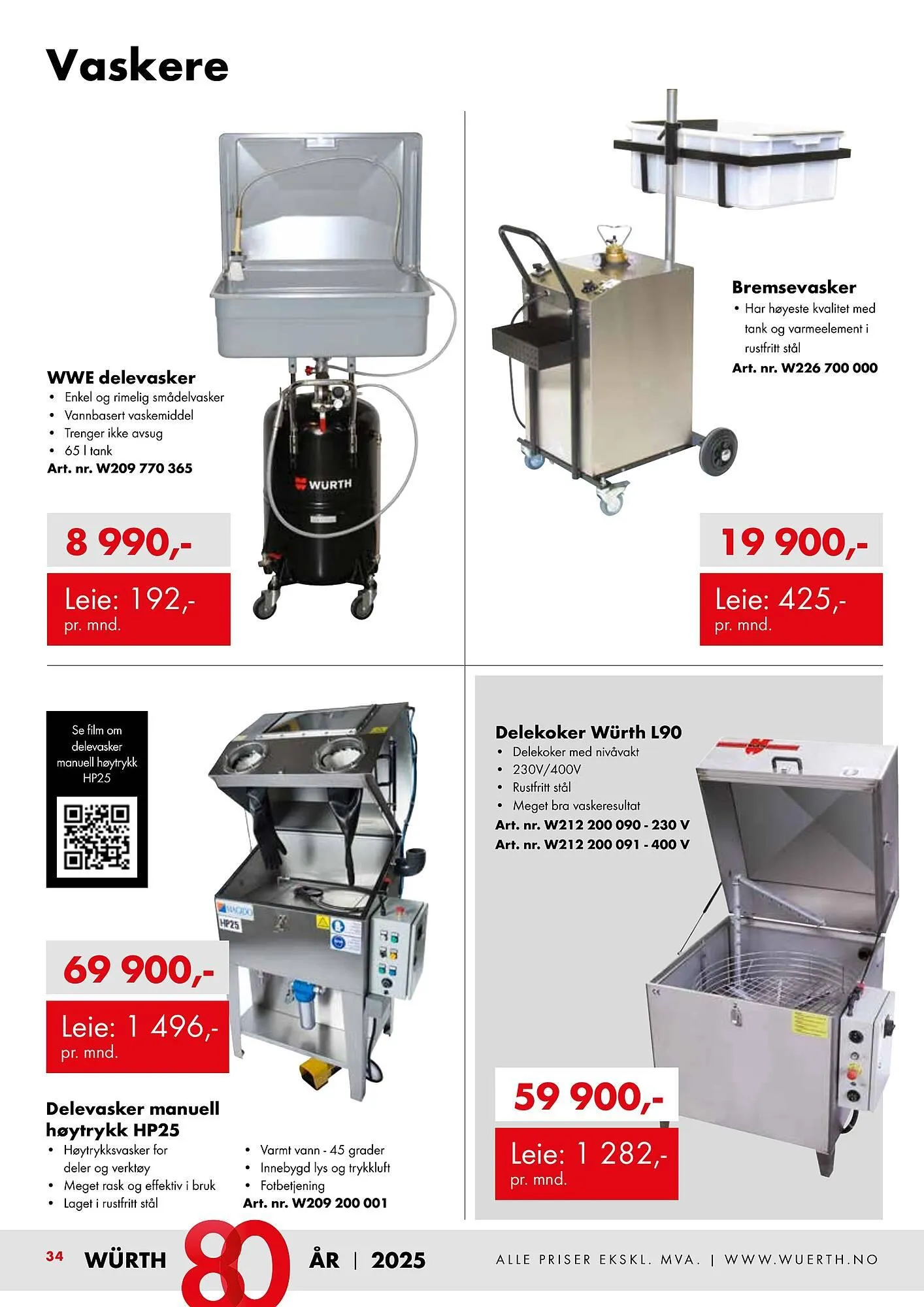 Würth kundeavis fra 16. september til 31. desember 2025 - kundeavisside 34