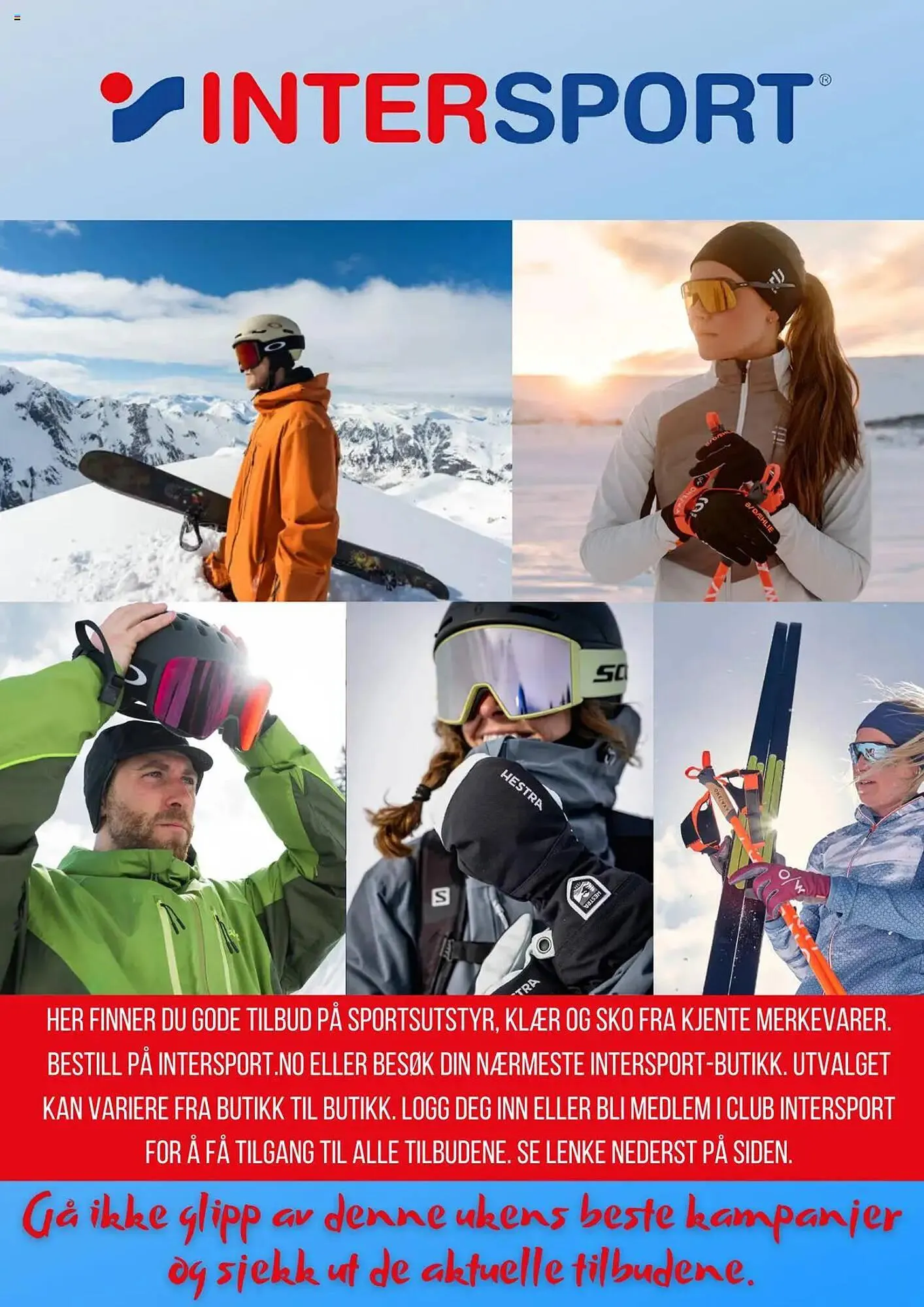 Intersport Kundeavis fra 25. desember til 15. januar 2025 - kundeavisside 1