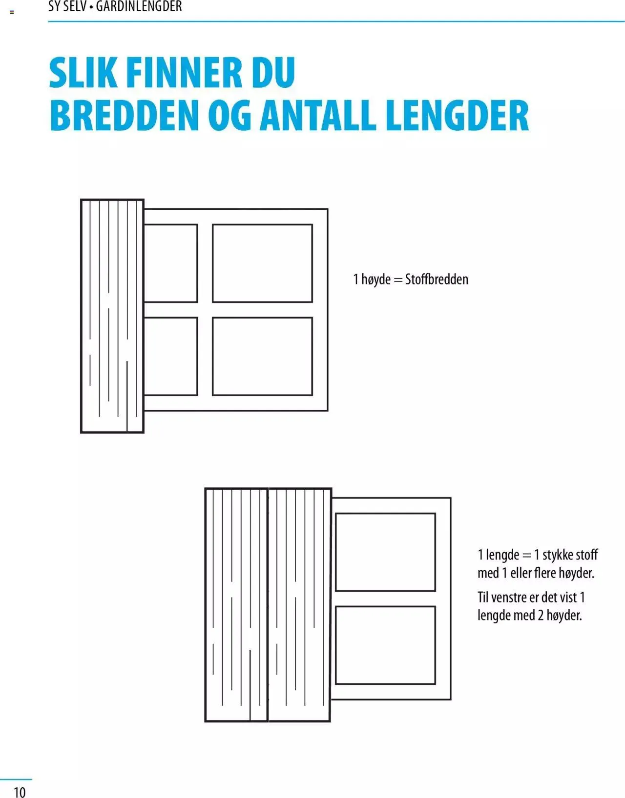 JYSK Inspirasjon til vinduet fra 1. mai til 31. desember 2023 - kundeavisside 10