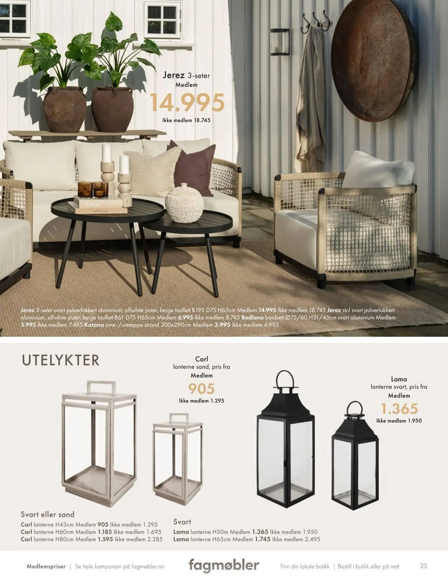 Fagmøbler Kundeavis fra 20. februar til 30. september 2025 - kundeavisside 25