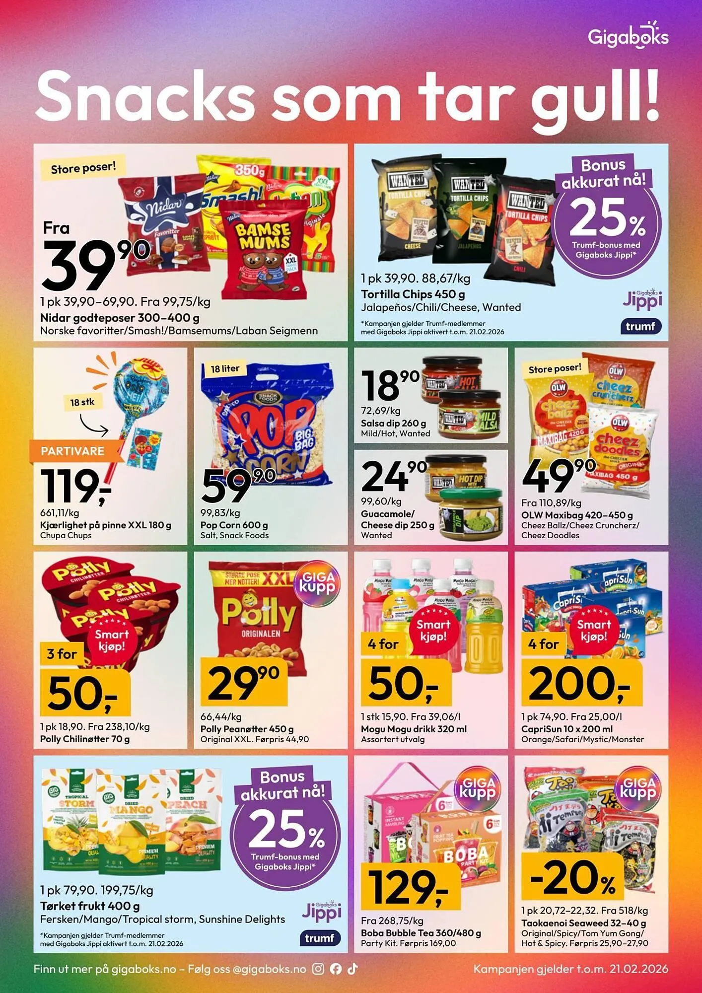 Gigaboks kundeavis fra 16. februar til 22. februar 2026 - kundeavisside 4