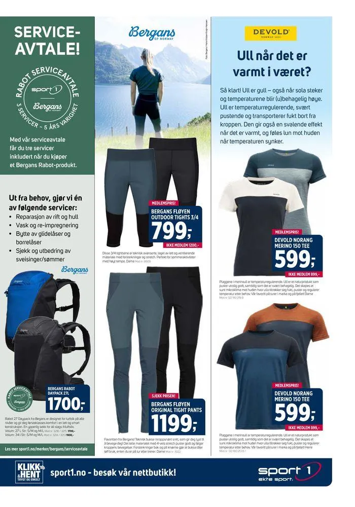 Sport 1 Ekte Sport fra 22. august til 1. september 2024 - kundeavisside 19