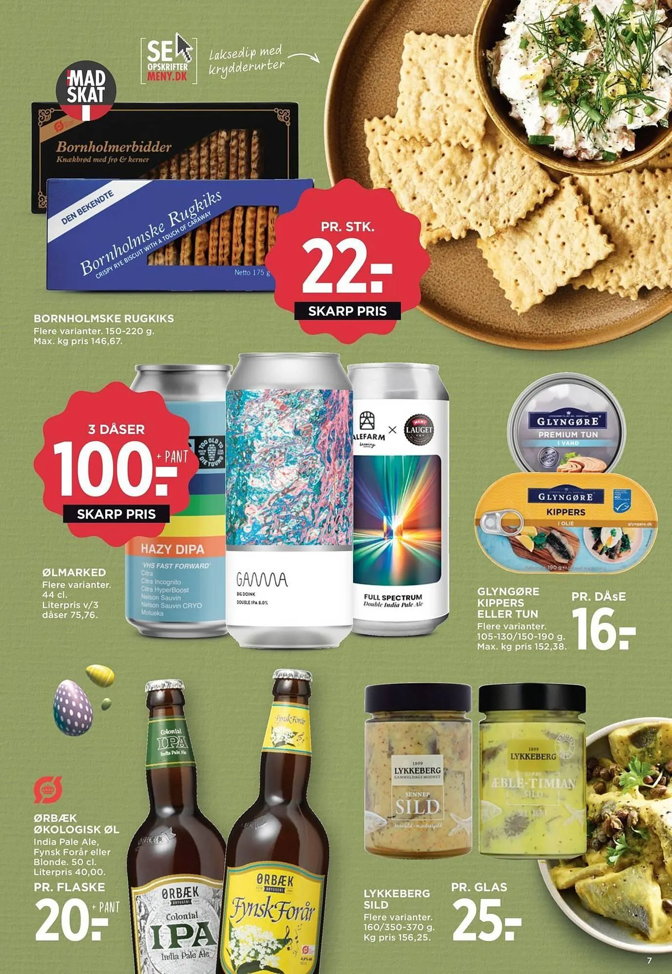Meny kundeavis fra 27. mars til 4. april 2026 - kundeavisside 7