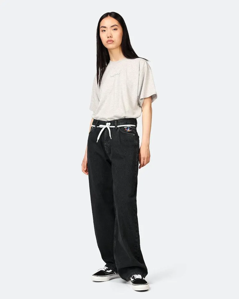 Skate jeans med snor