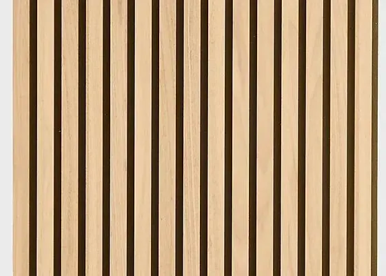 Spilepanel eik hvit 20x2400 mm