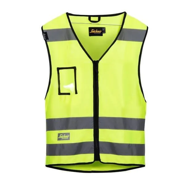 Refleksvest 9153 gul l/xl kl2 Snickers
