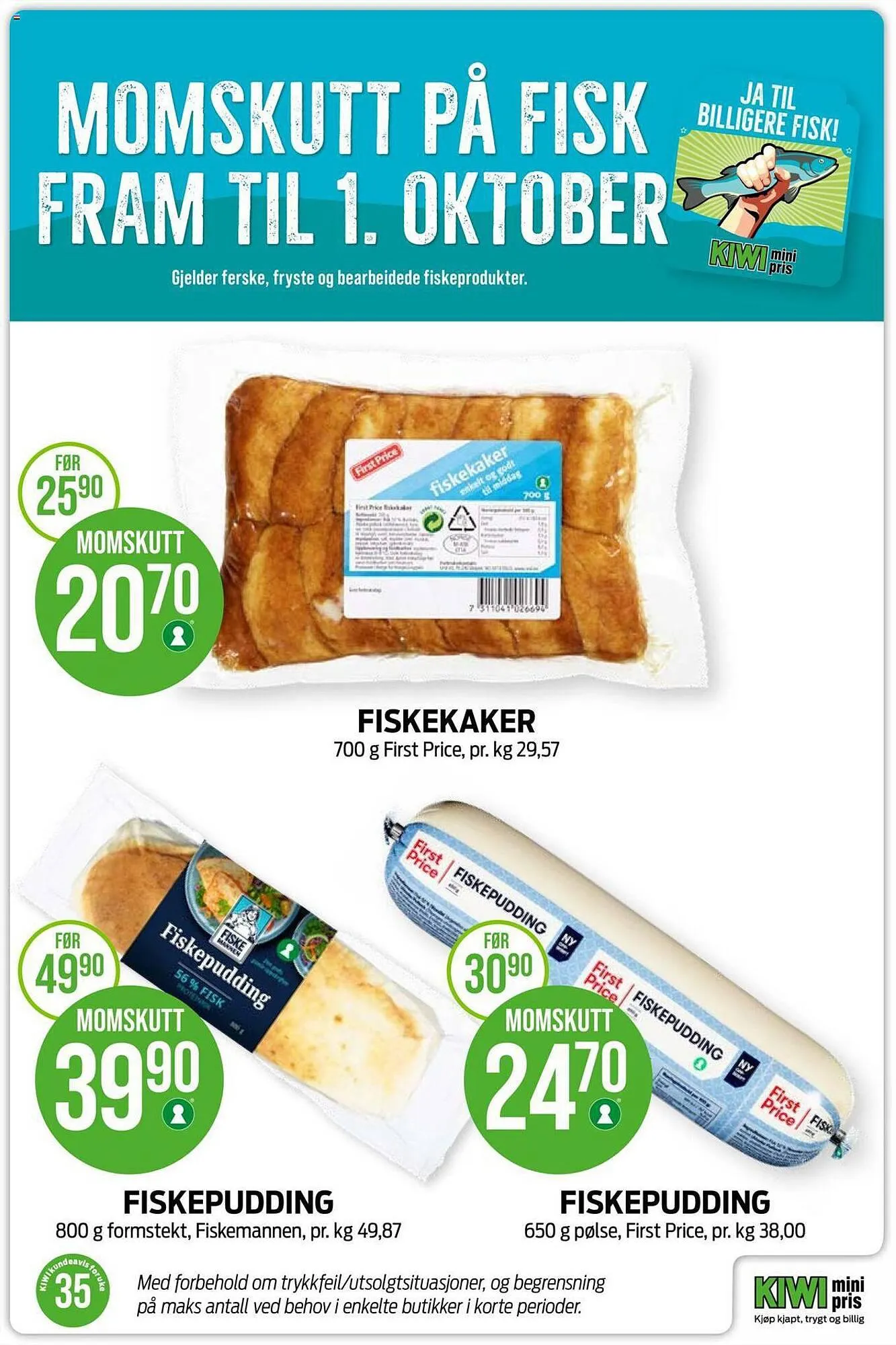 Kiwi Kundeavis fra 21. august til 1. oktober 2023 - kundeavisside 13