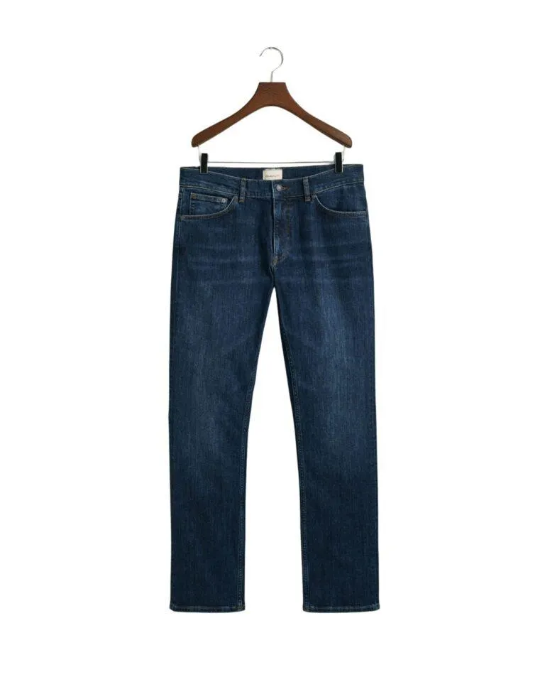Regular Fit Jeans – Mørkeblå