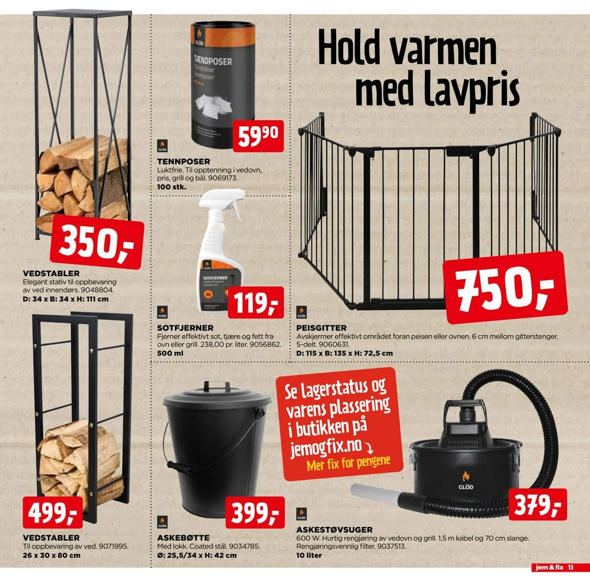 Jem & fix kundeavis fra 25. januar til 8. februar 2026 - kundeavisside 13