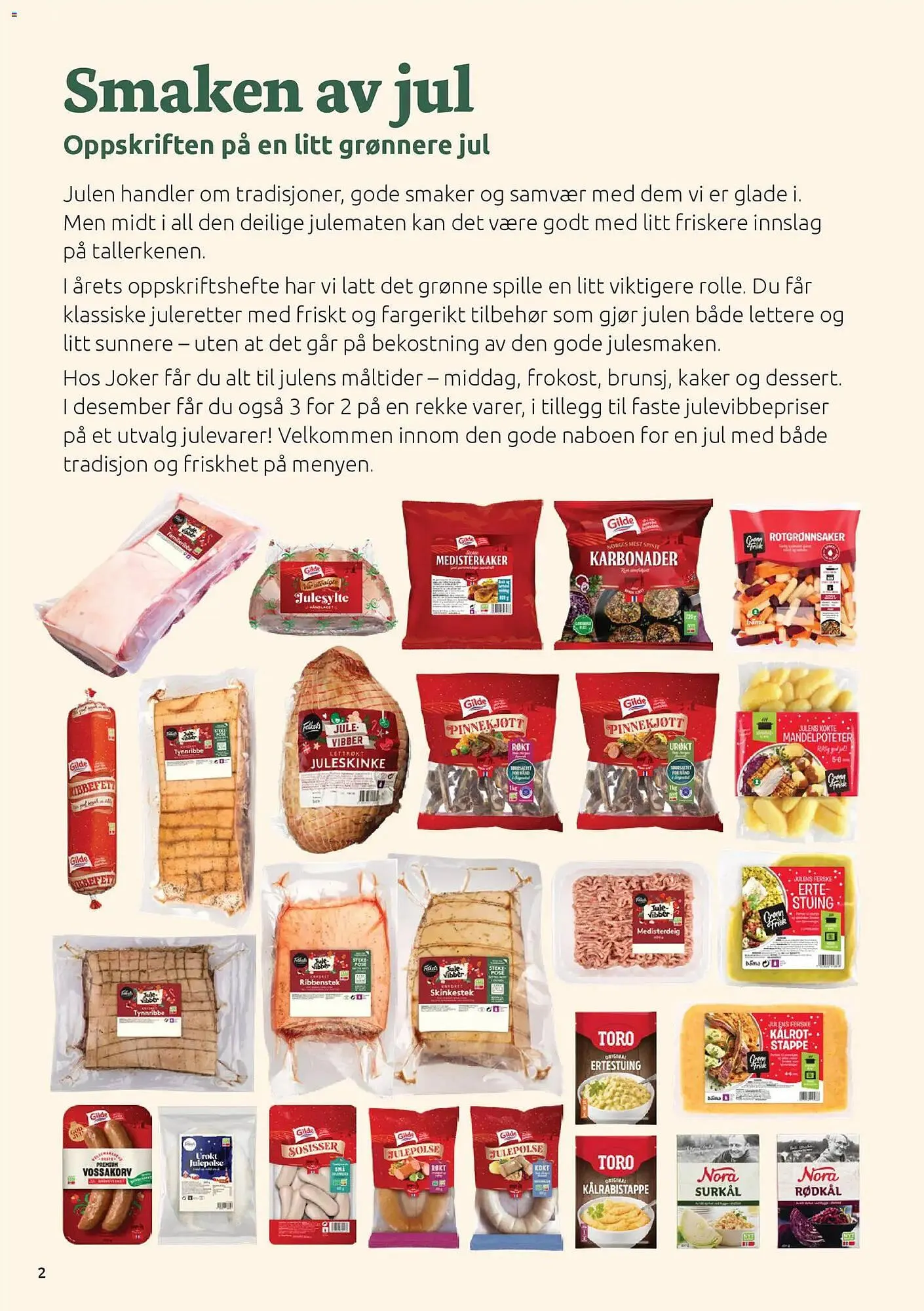 Joker kundeavis fra 1. desember til 1. januar 2026 - kundeavisside 2