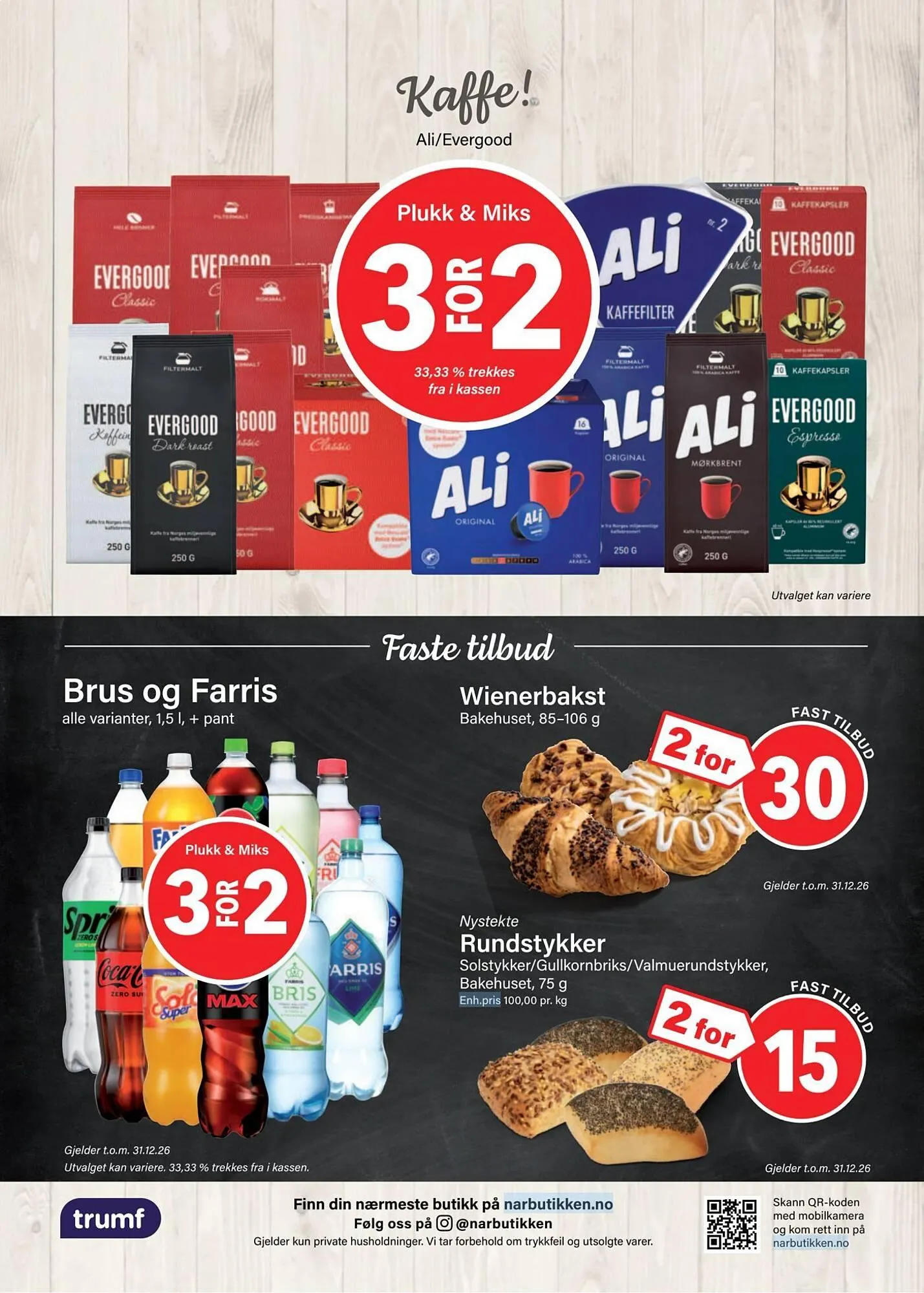 Nærbutikken kundeavis fra 1. februar til 1. mars 2026 - kundeavisside 4