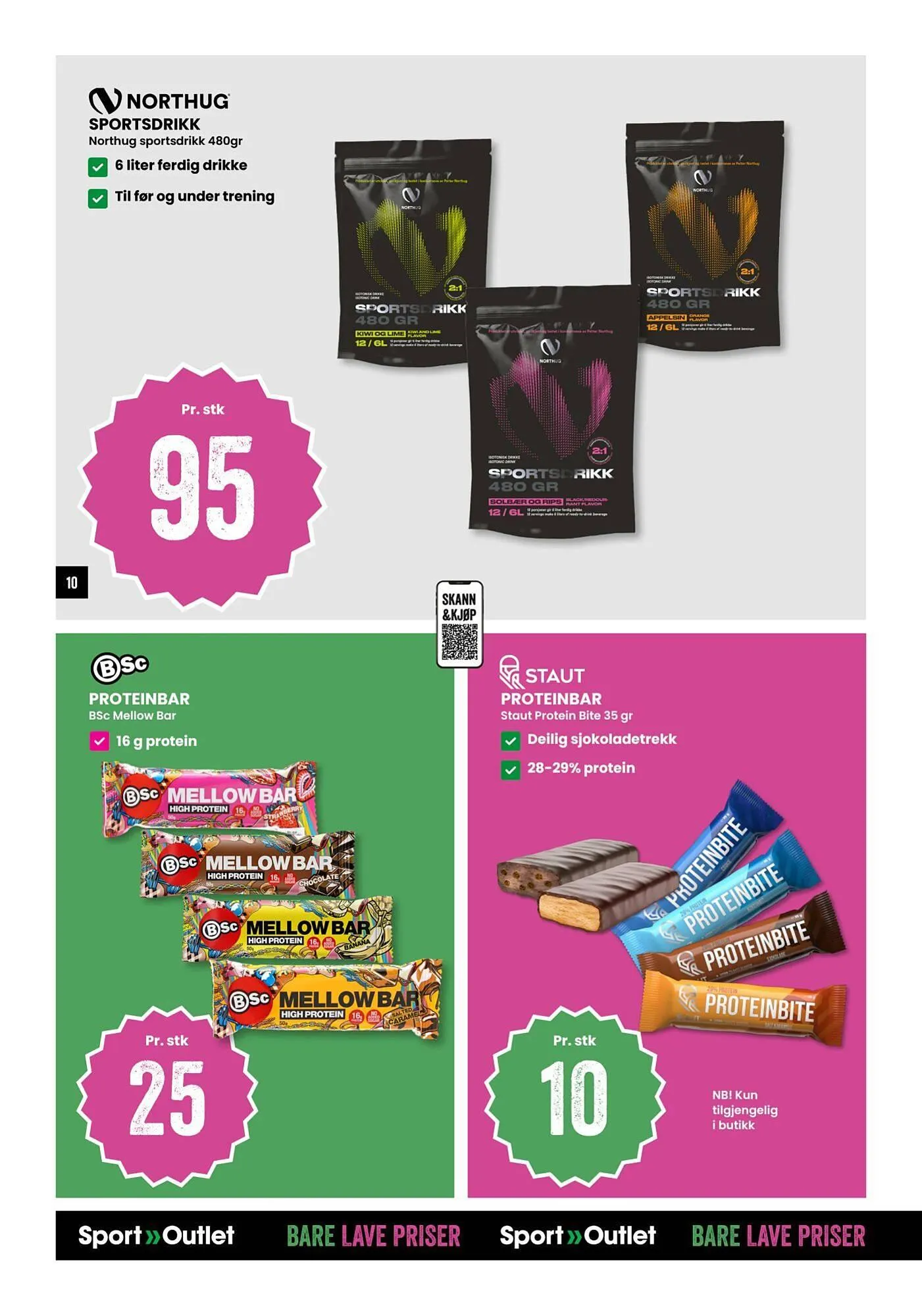 Sport Outlet kundeavis fra 14. januar til 2. februar 2026 - kundeavisside 10