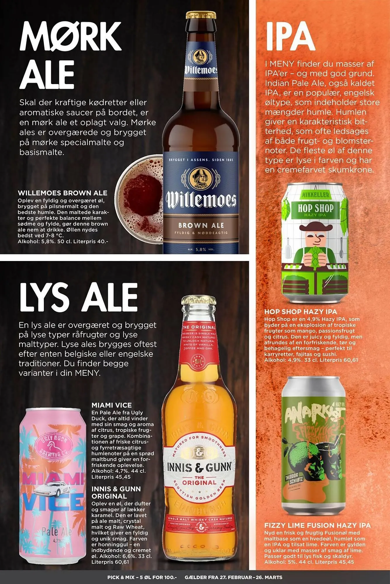 Meny kundeavis fra 27. februar til 5. mars 2026 - kundeavisside 50
