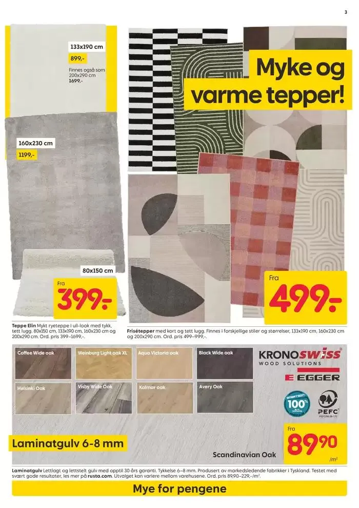 Rusta Kundeavis fra 27. januar til 10. februar 2025 - kundeavisside 3