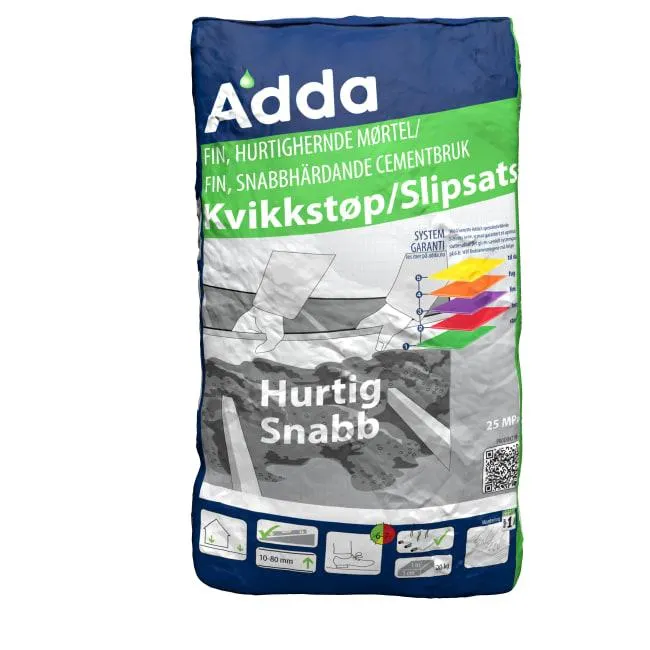 Adda Kvikkstøp Fin 20kg