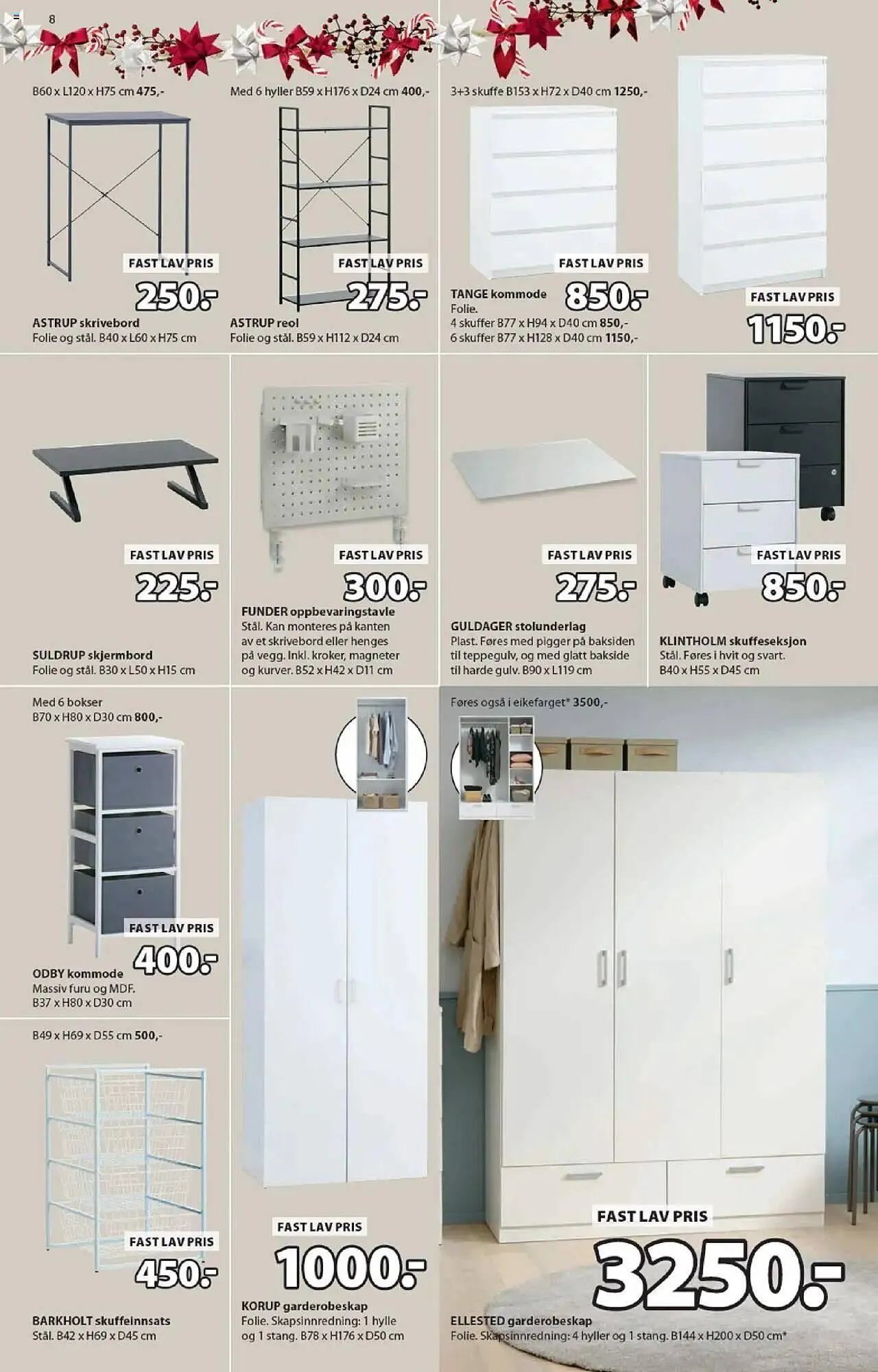 JYSK kundeavis fra 20. oktober til 1. november 2025 - kundeavisside 8