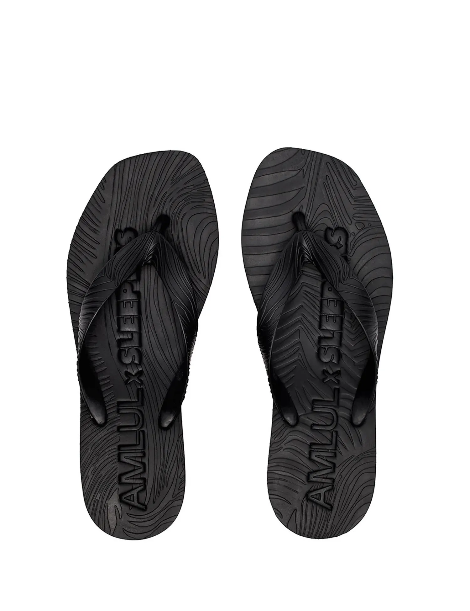 High Platform Flip Flop Black