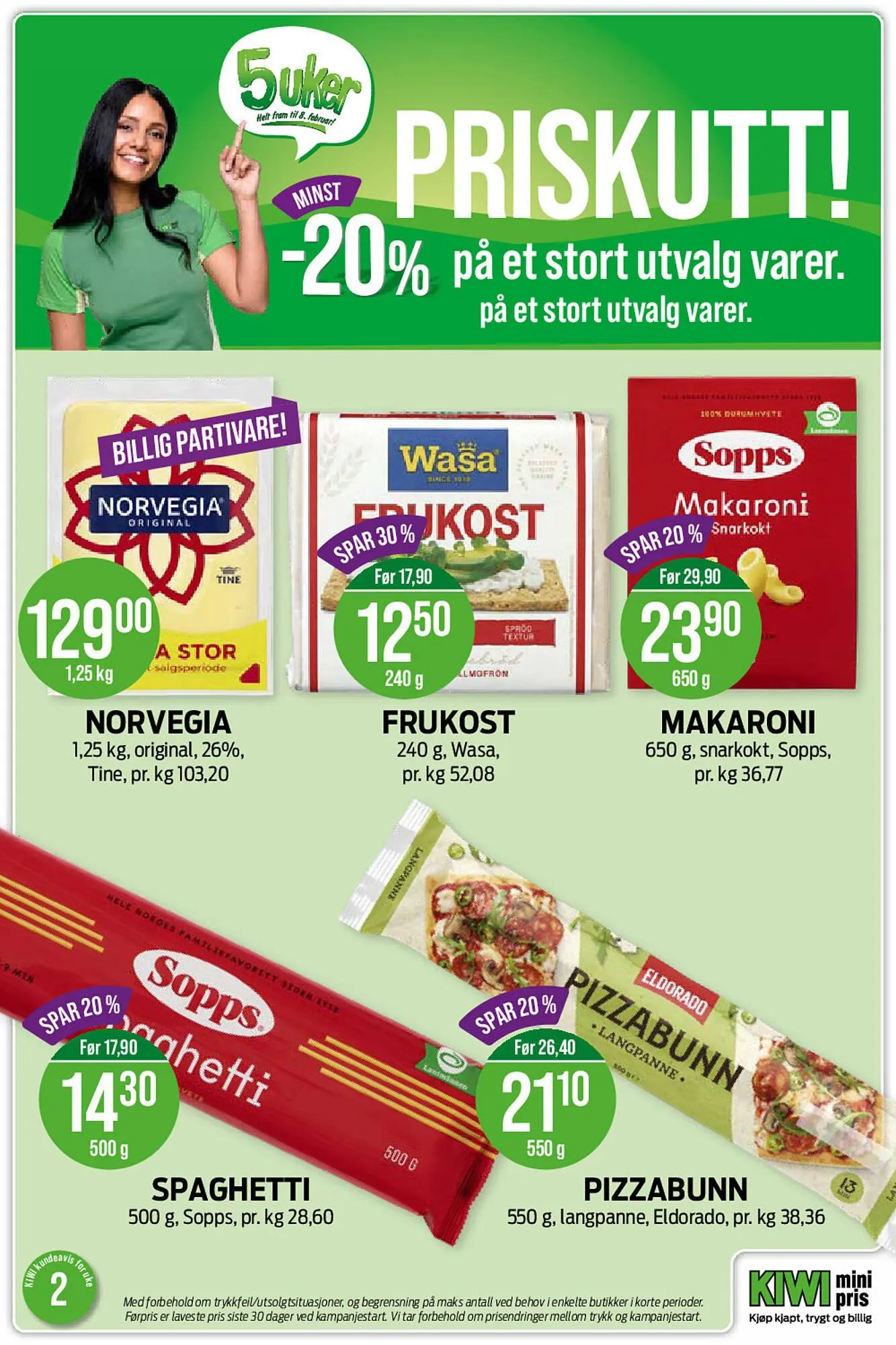 Kiwi kundeavis fra 5. januar til 11. januar 2026 - kundeavisside 17