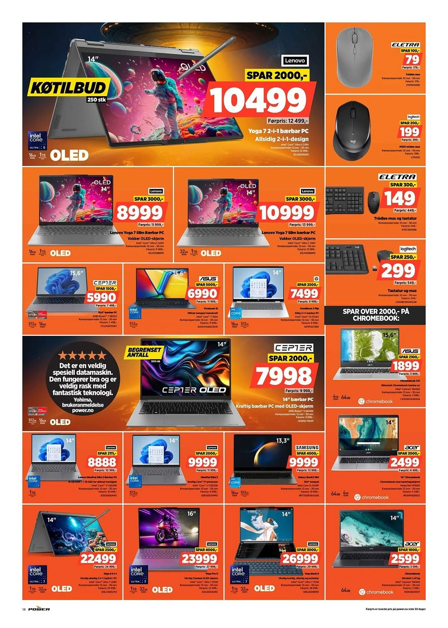POWER kundeavis fra 17. november til 23. november 2025 - kundeavisside 14