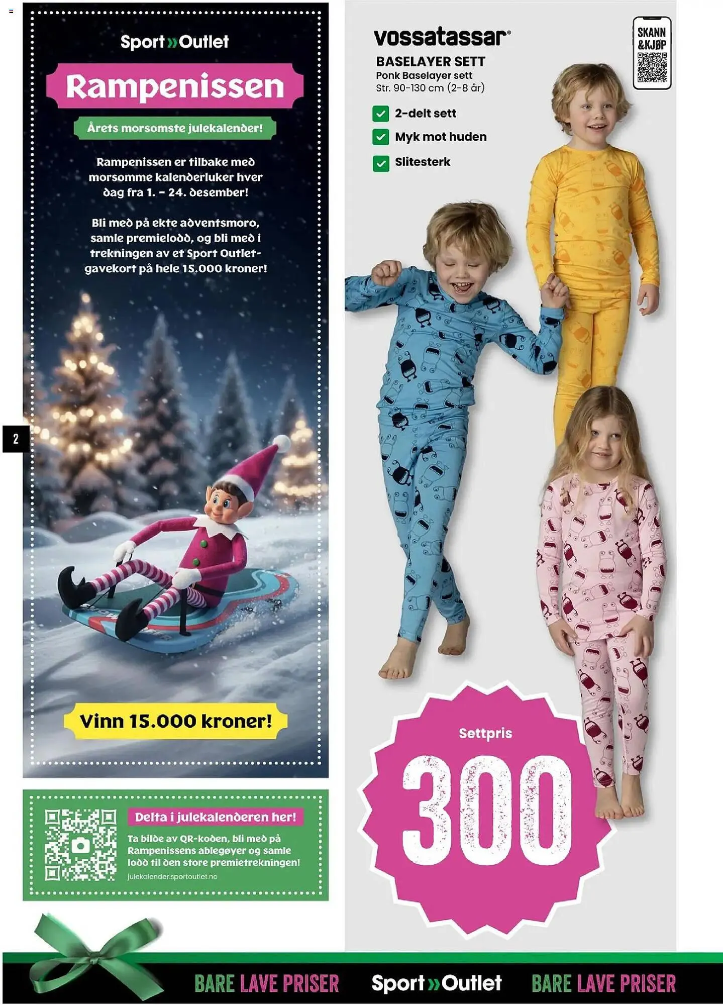 Sport Outlet kundeavis fra 2. desember til 24. desember 2025 - kundeavisside 2