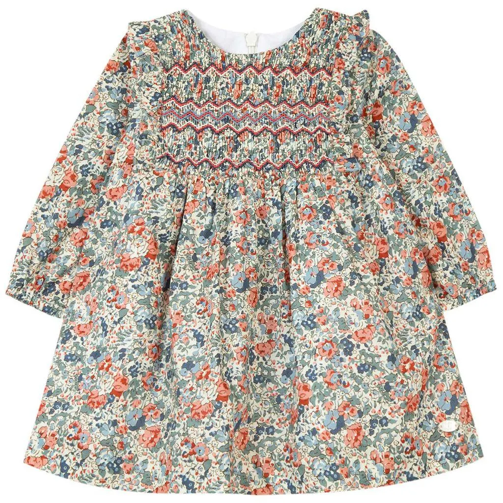 Blomstret Kjole Framboise