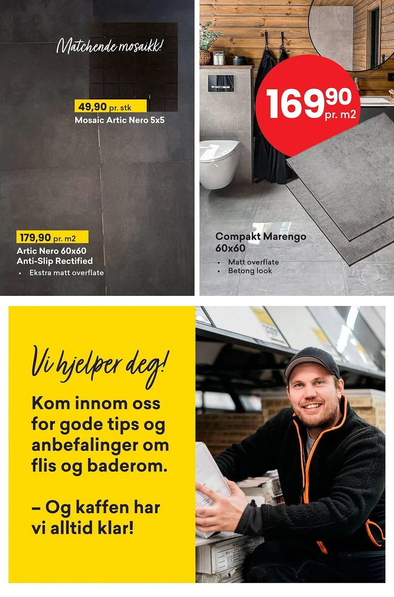 Right Price Tiles kundeavis fra 30. mars til 4. mai 2026 - kundeavisside 10