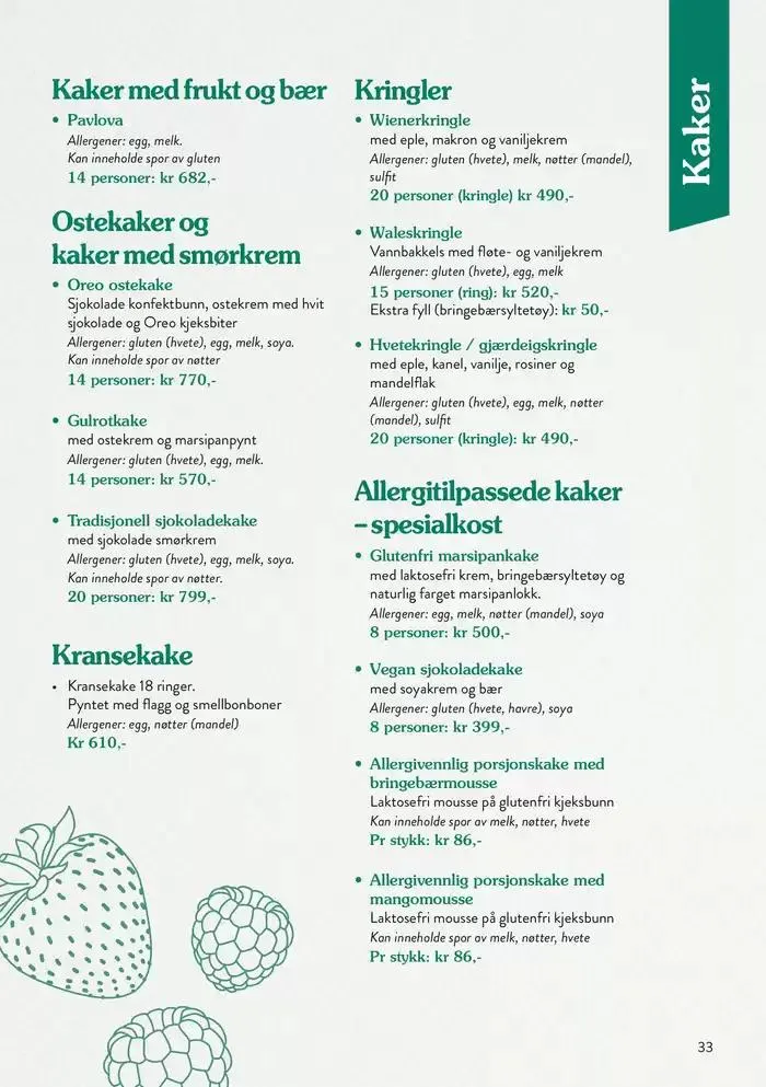 Rabatter og kampanjer fra 22. november til 6. desember 2024 - kundeavisside 33