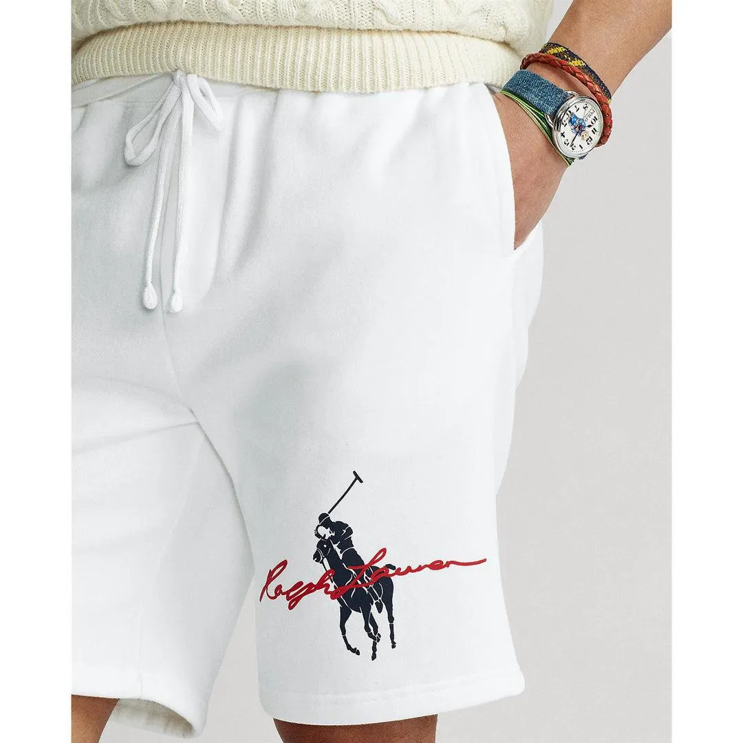 BIG PONY LOGO SHORTS Hvit