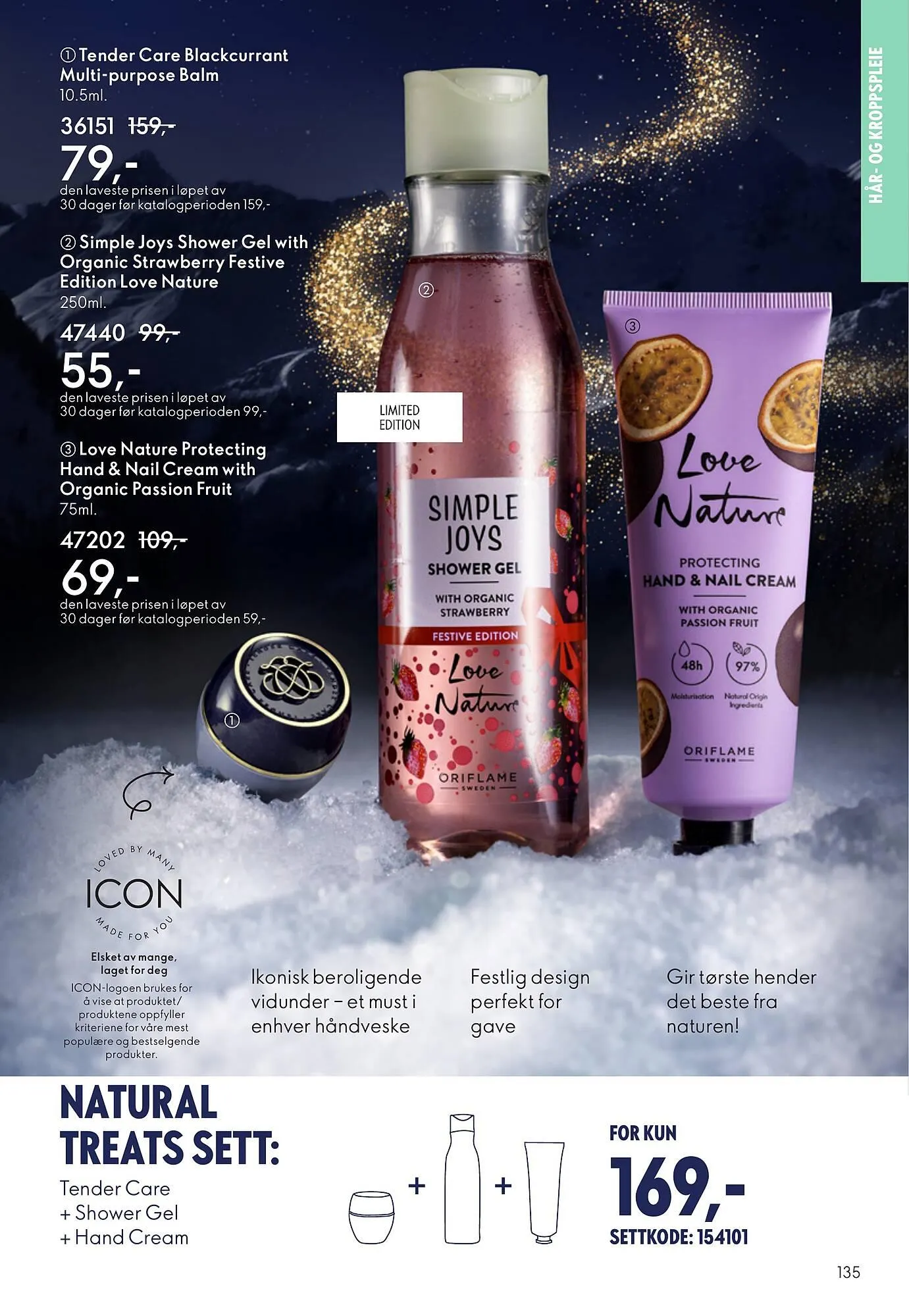 Oriflame katalog fra 2. desember til 9. desember 2025 - kundeavisside 135