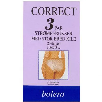 Correct Bolero 3 pk.