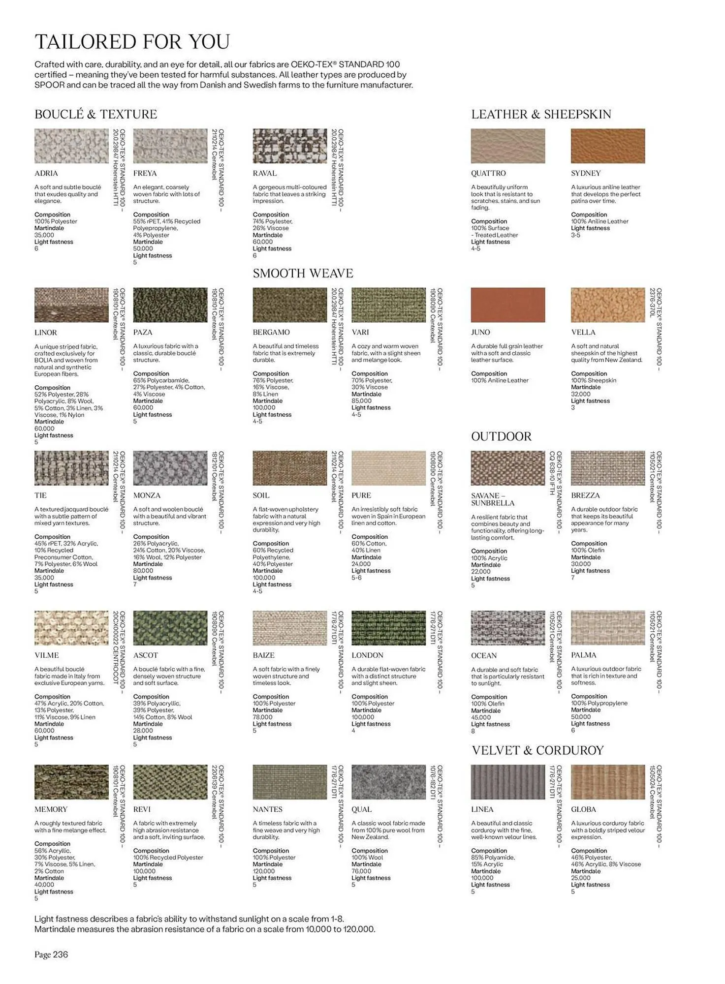 Bolia kundeavis fra 15. september til 31. desember 2025 - kundeavisside 238