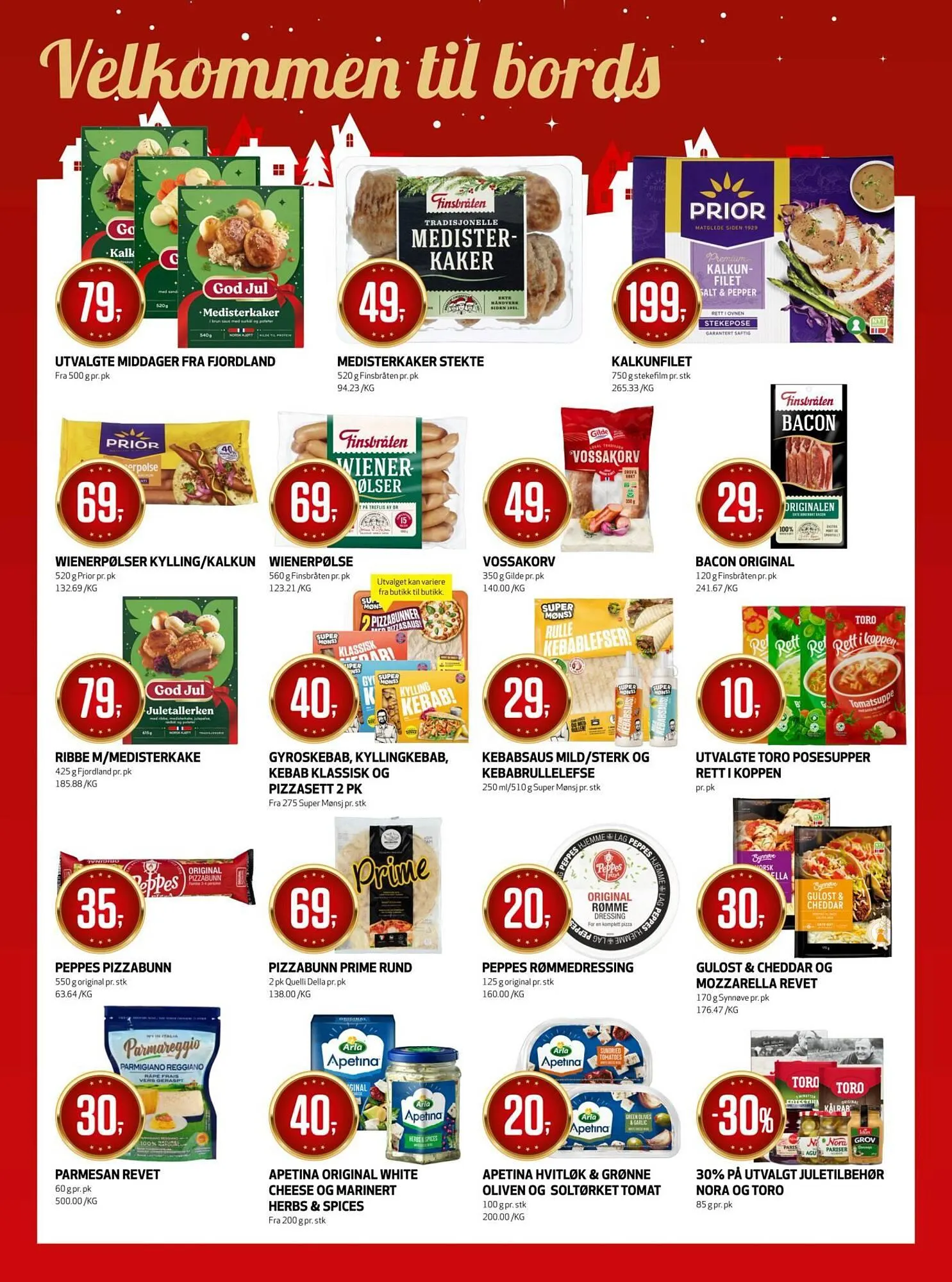 Bunnpris kundeavis fra 1. desember til 8. desember 2025 - kundeavisside 4