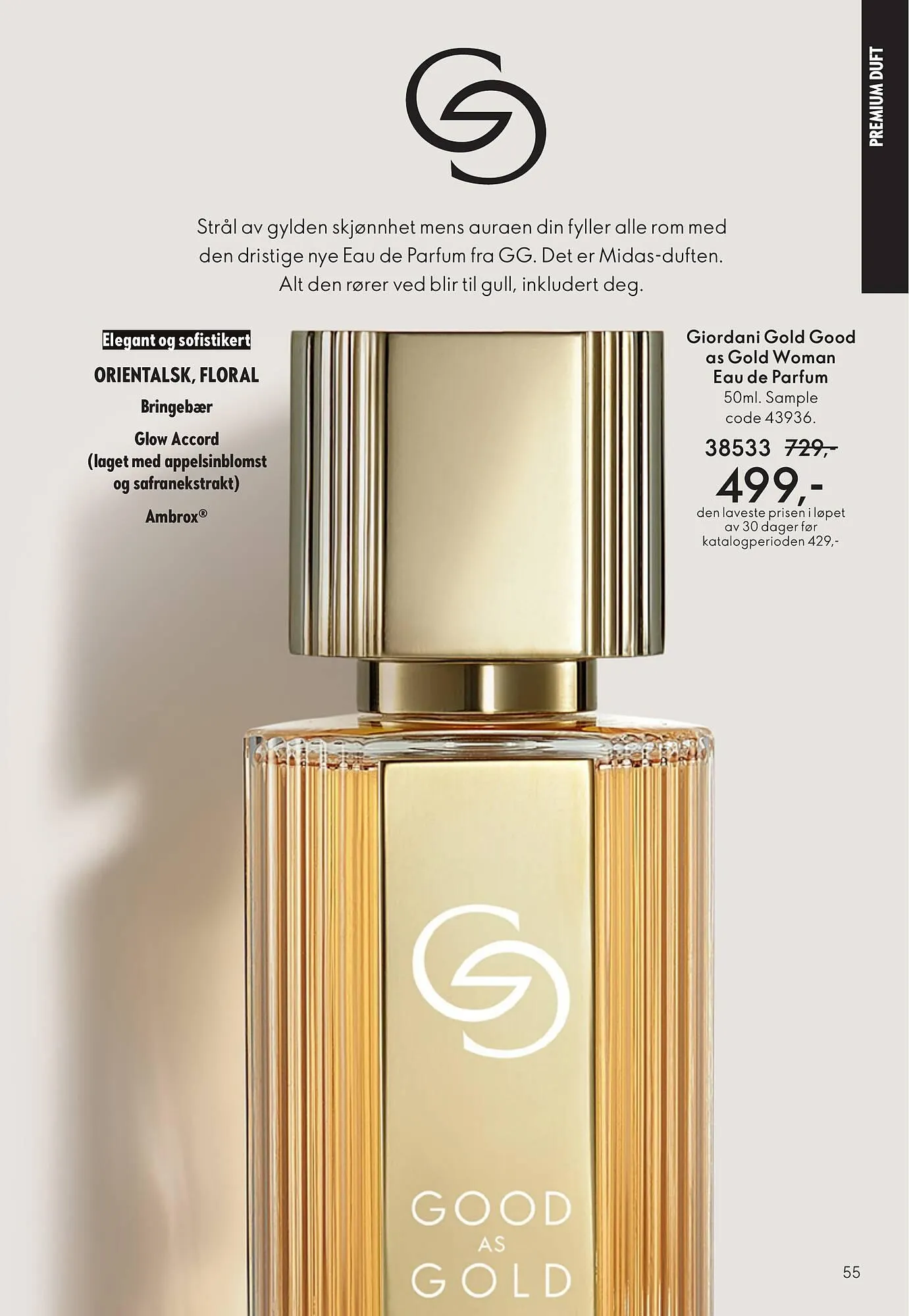 Oriflame katalog fra 2. desember til 9. desember 2025 - kundeavisside 55