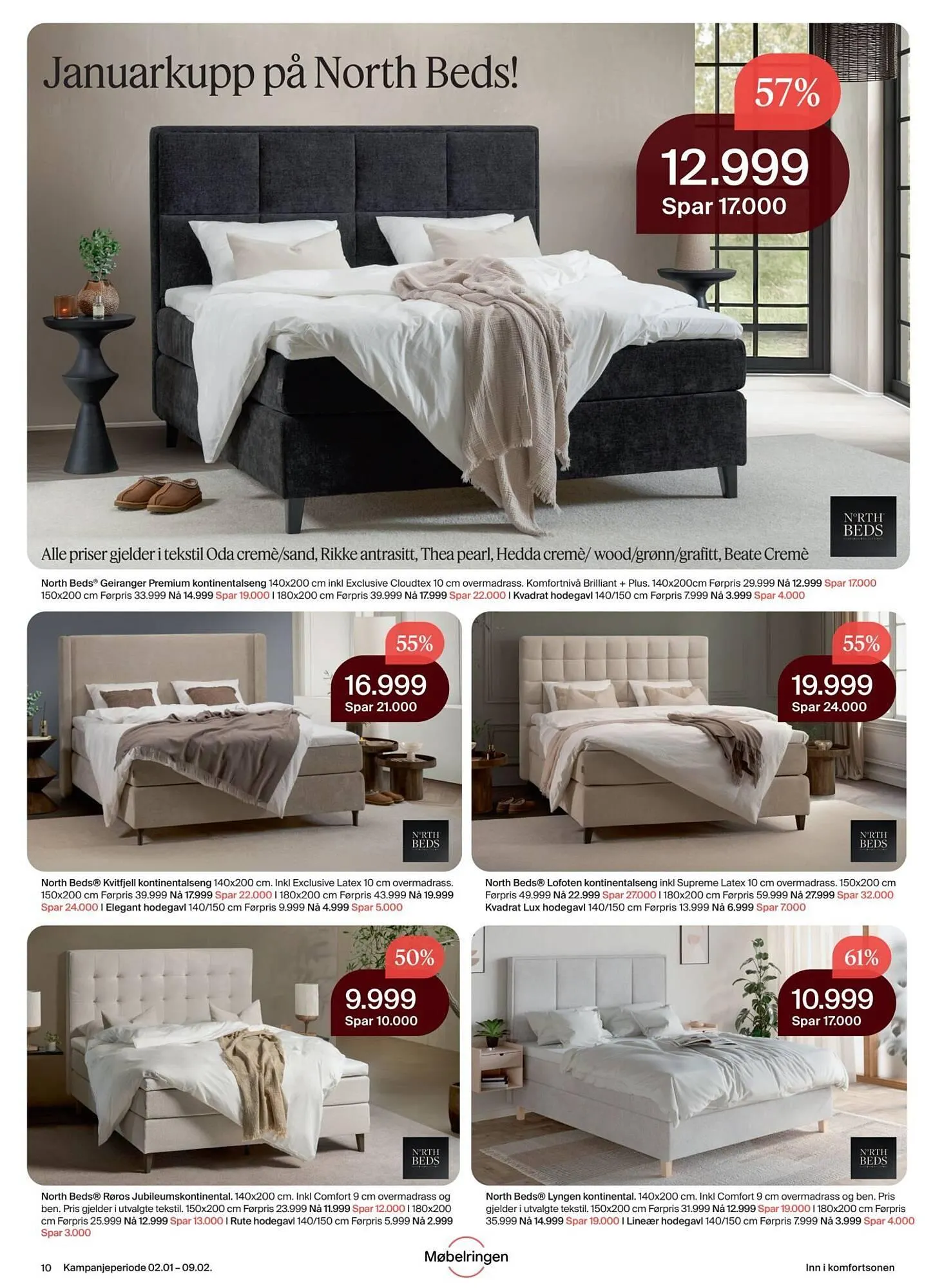 Møbelringen kundeavis fra 2. januar til 9. februar 2026 - kundeavisside 10