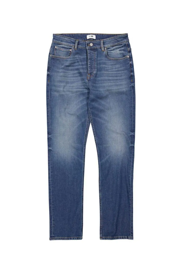 Johnny Straight Leg Jeans – Blå Denim