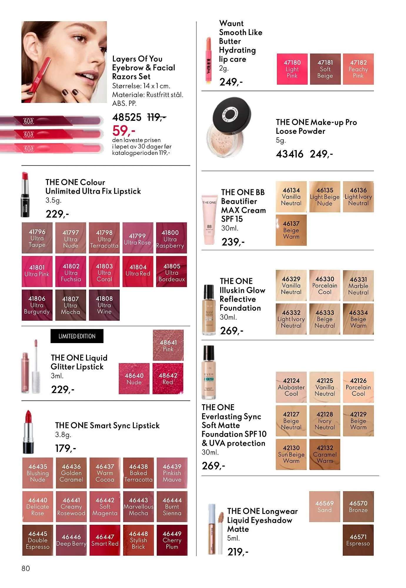 Oriflame katalog fra 11. mars til 31. mars 2026 - kundeavisside 80