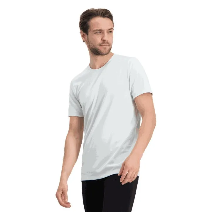 Core Short Sleeve Top, t-skjorte, herre, Hvit