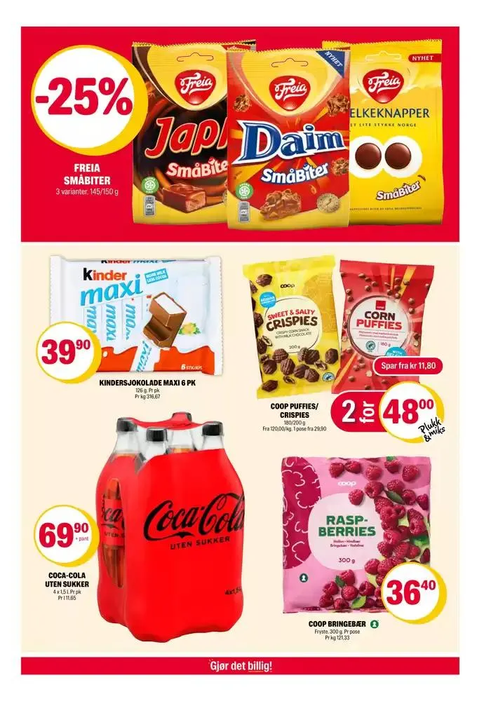 Spar nå med våre tilbud fra 25. november til 1. desember 2024 - kundeavisside 7