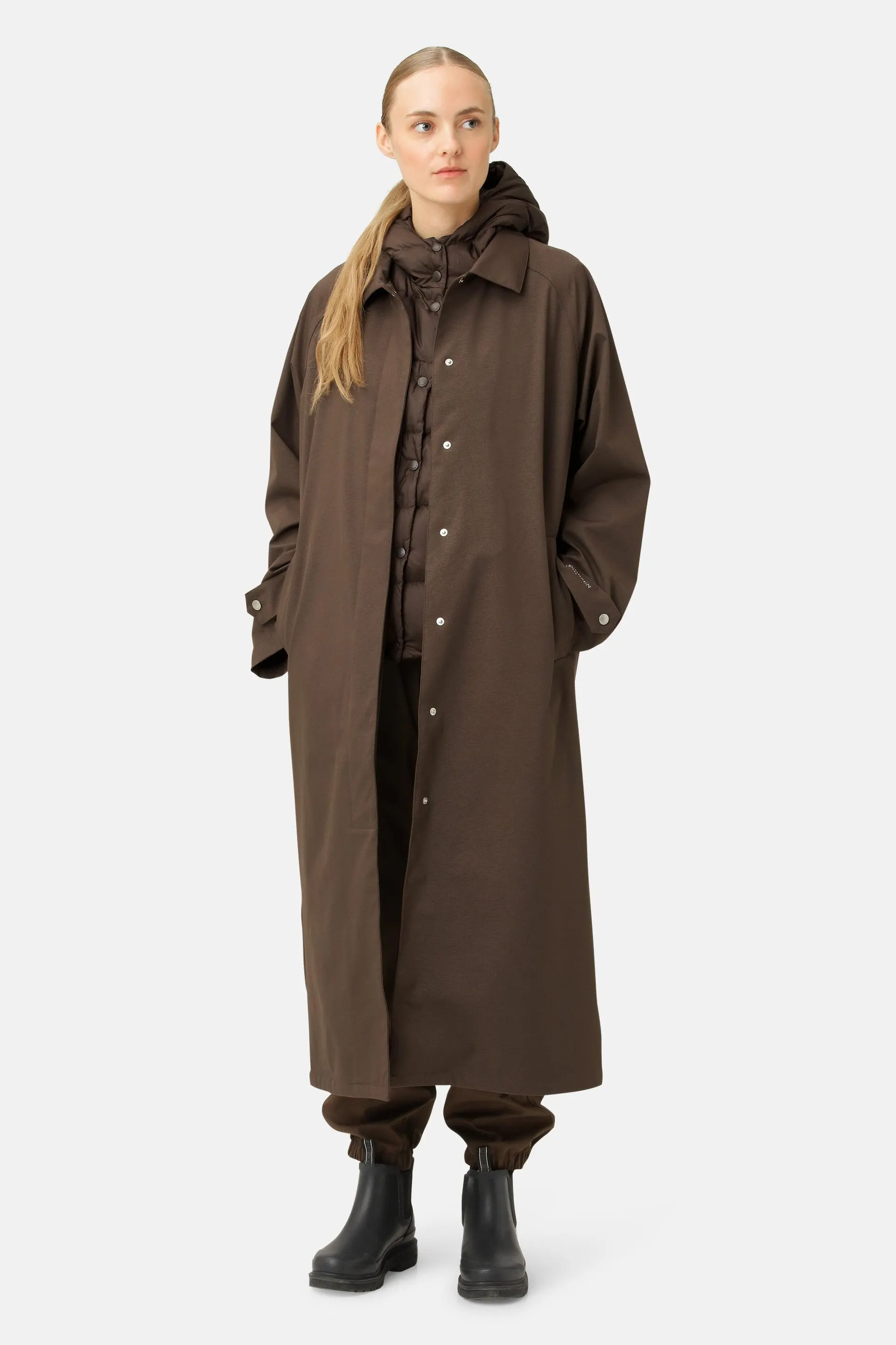 Raincoat - Chocolate Brown