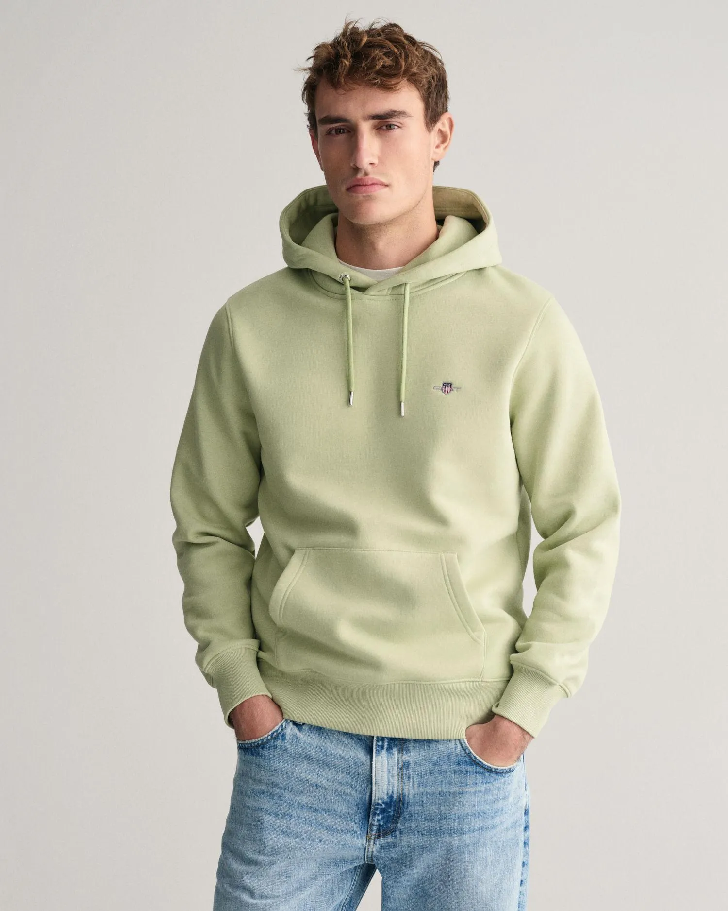 Hettegenser med liten logo