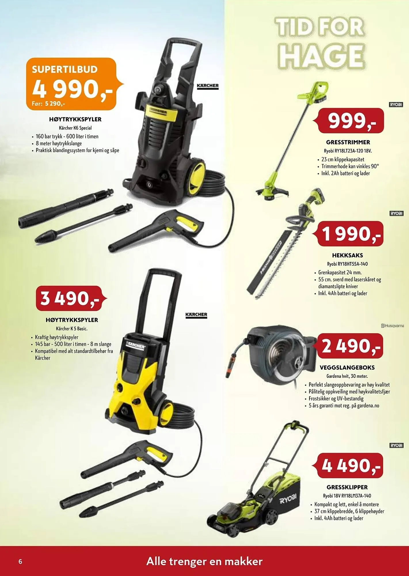 Byggmakker Kundeavis fra 5. mai til 1. juni 2024 - kundeavisside 6