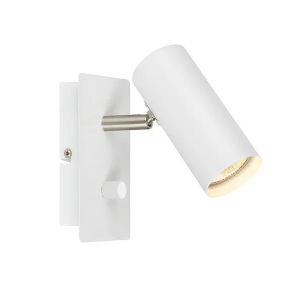 Markslöjd Vegglampe barcelona 1l hvit