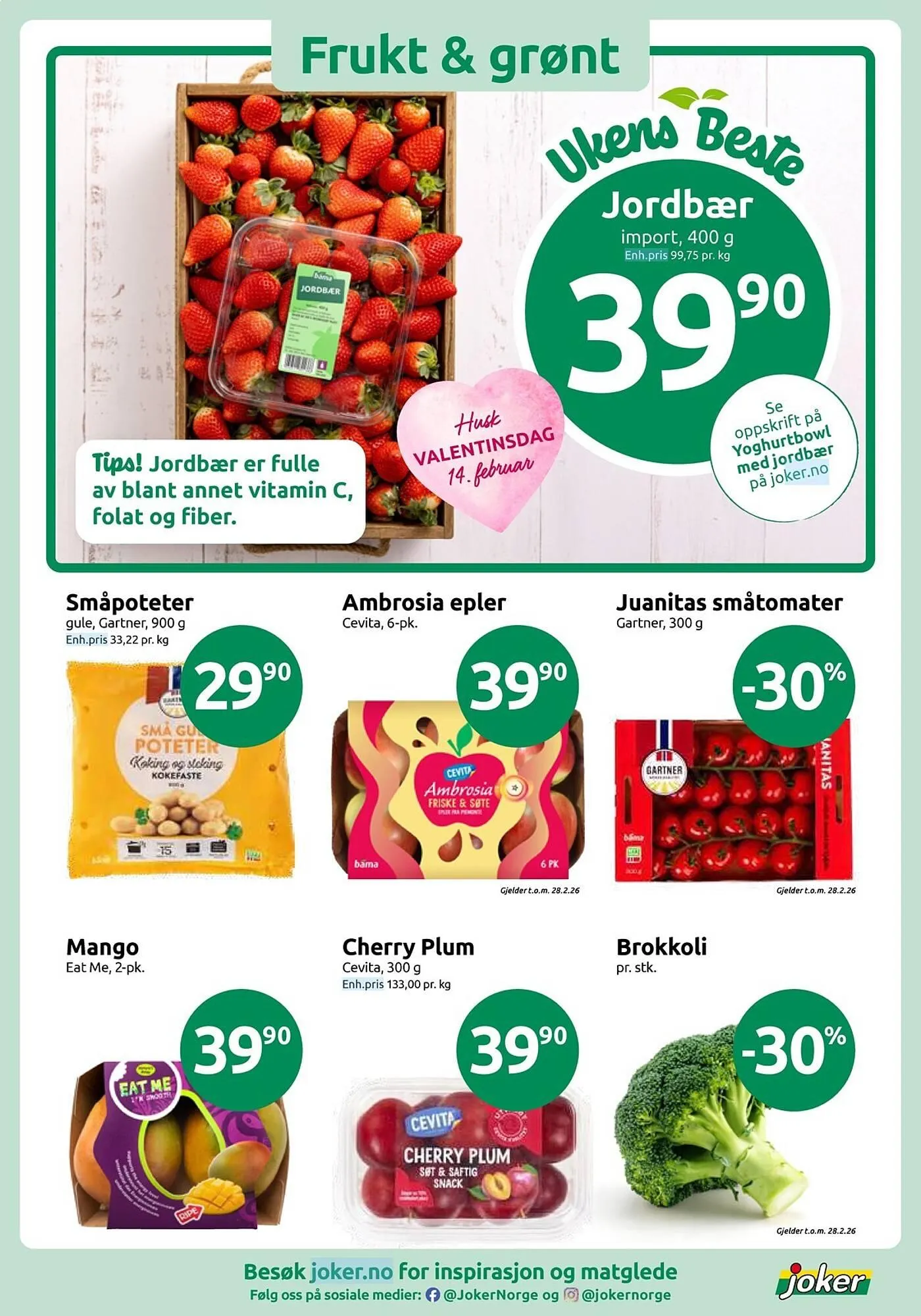 Joker kundeavis fra 10. februar til 15. februar 2026 - kundeavisside 3