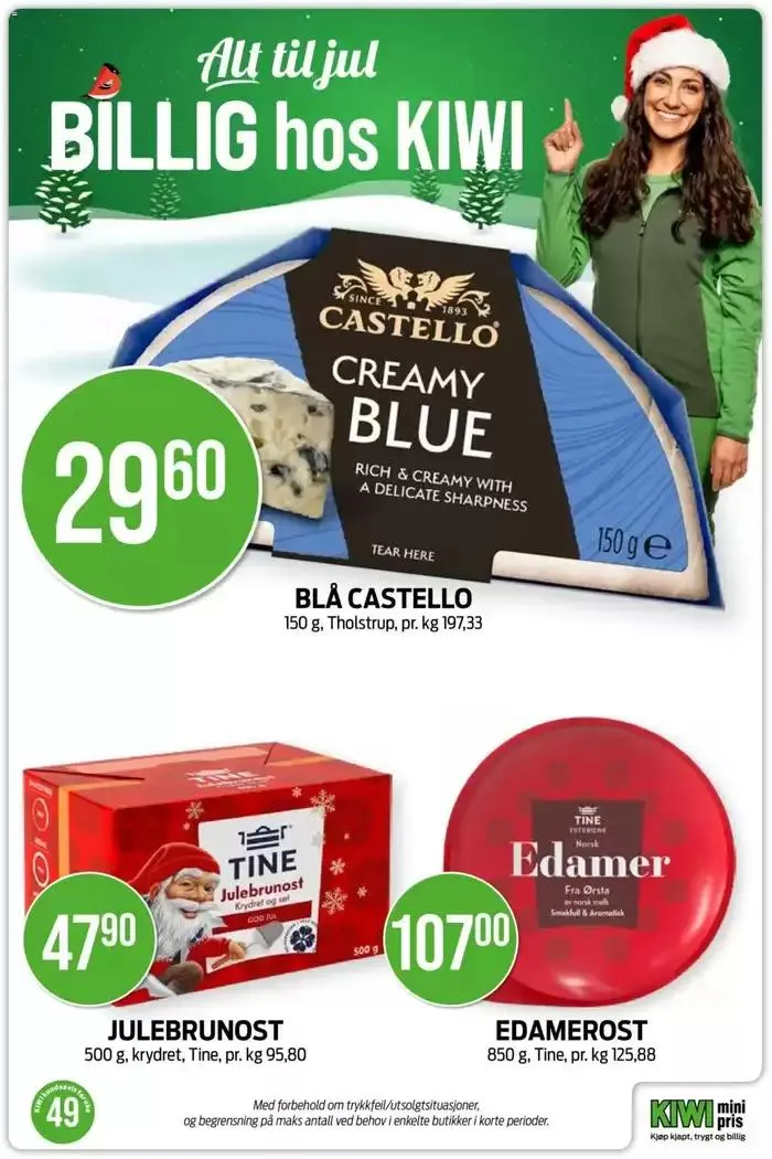 Kiwi Kundeavis fra 2. desember til 8. desember 2024 - kundeavisside 31