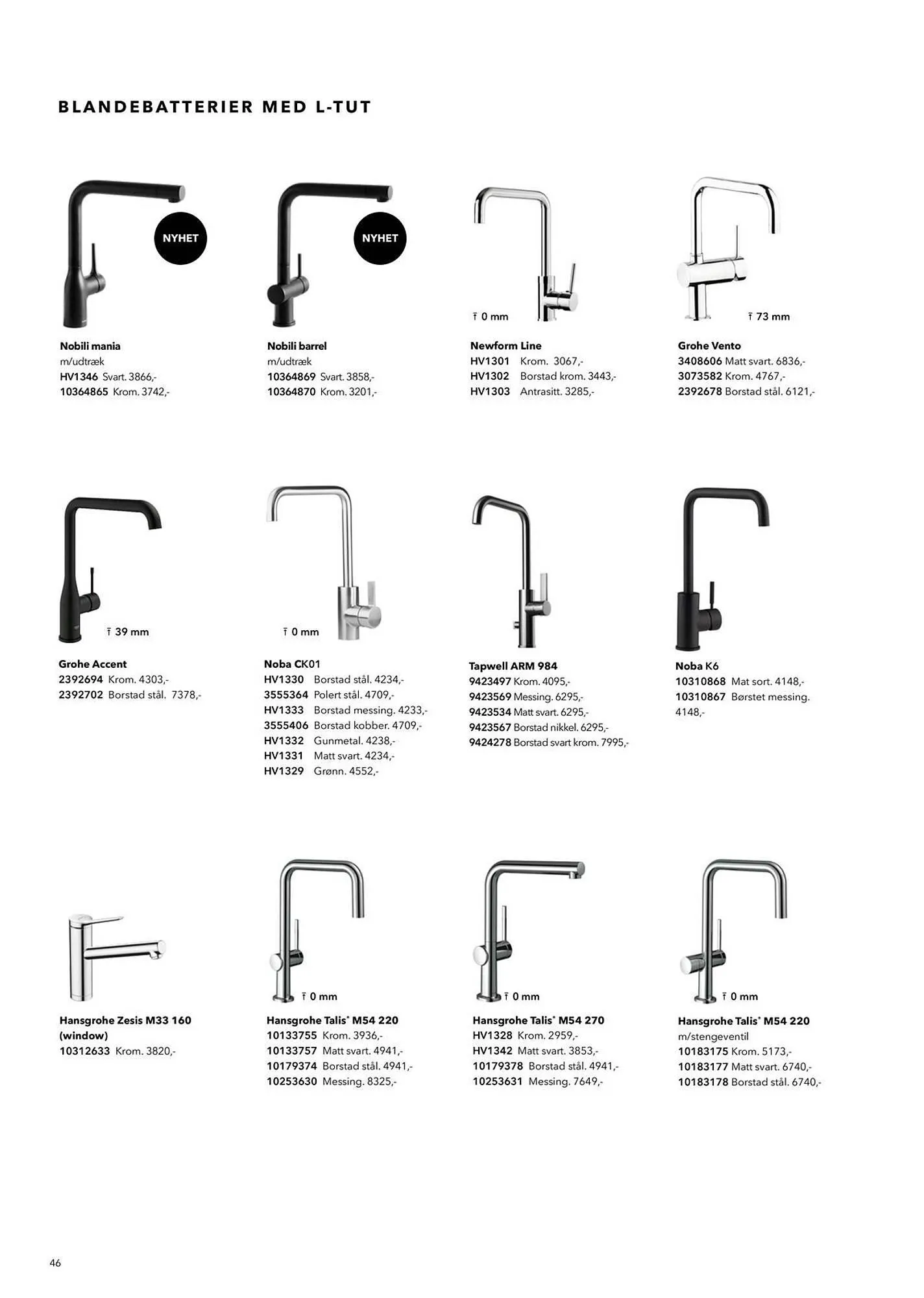 Kvik Kjøkken Kundeavis fra 28. mars til 11. april 2024 - kundeavisside 46