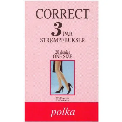 Correct Polka 3 pk.
