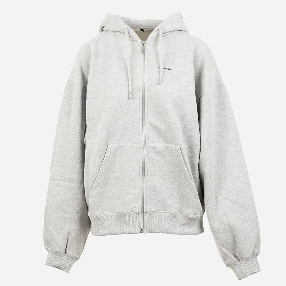 W. Fortune Zip Hoodie Lt. Grey Mix