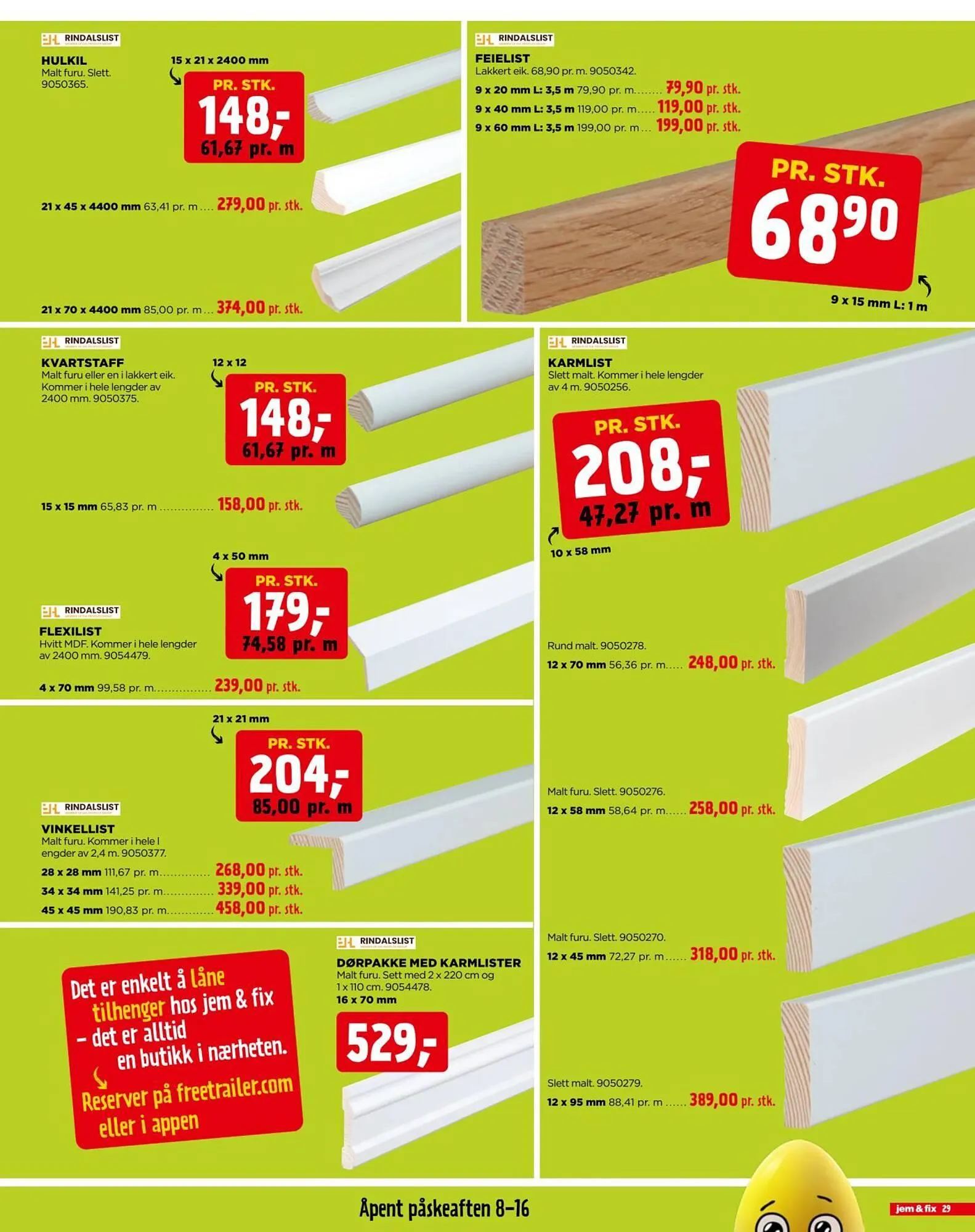 Jem & fix kundeavis fra 22. mars til 5. april 2026 - kundeavisside 29