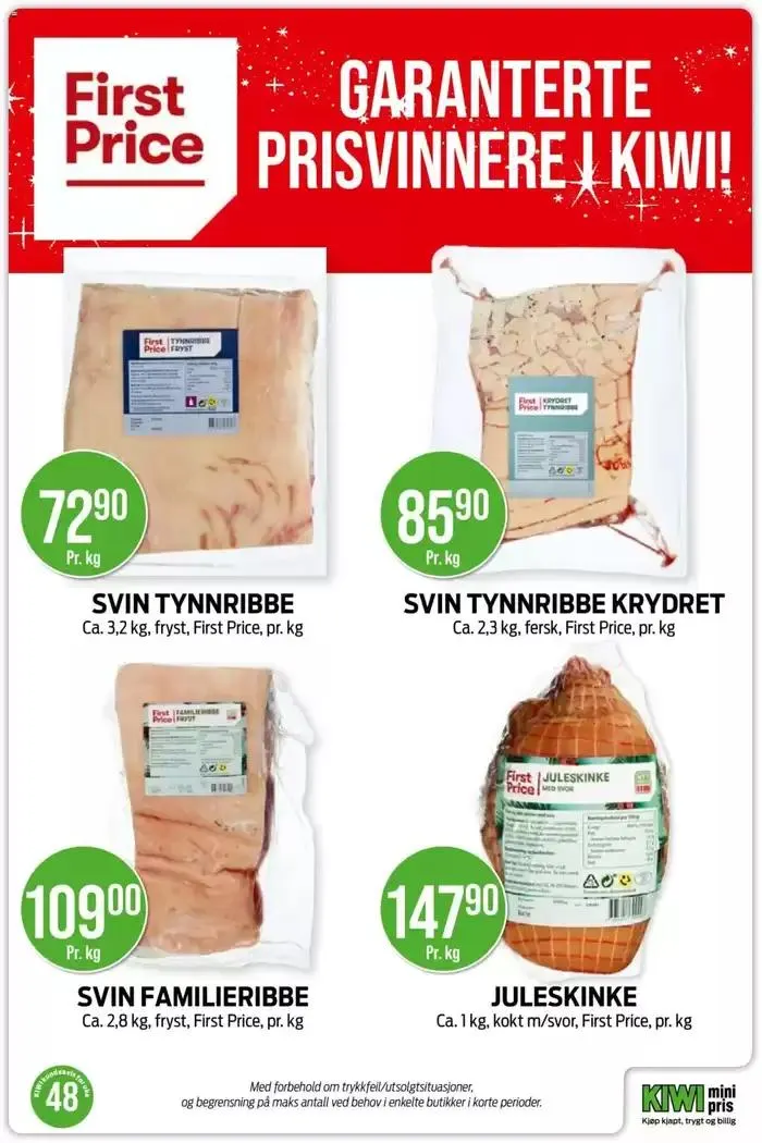 Kiwi Kundeavis fra 25. november til 1. desember 2024 - kundeavisside 7