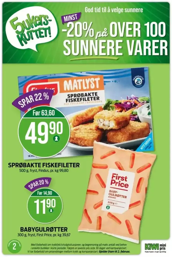 Kiwi Kundeavis fra 1. januar til 12. januar 2025 - kundeavisside 18